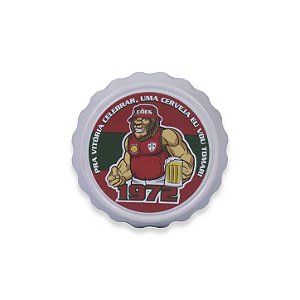 Abridor de garrafa vinílico 1972 com Imã