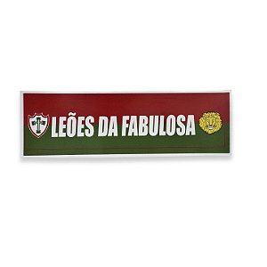 Adesivo Faixa Leões da Fabulosa