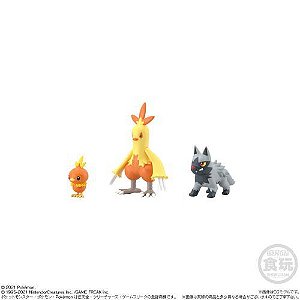 Pokemon Scale World - Torchic, Combusken e Poochyena