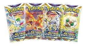 10 Booster Pokémon Tcg Ee9 Astros Cintilantes - 60 Cartas