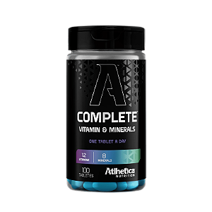 Complete Vitamina e Minerais (100 Tabletes) - Atlhetica Nutrition