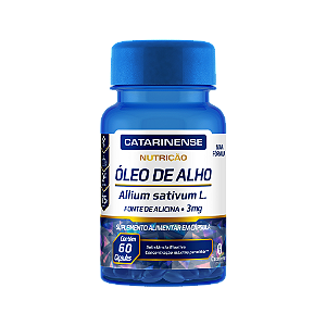 Óleo de Alho 60 cápsulas - Catarinense Pharma