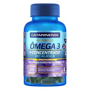 Ômega do Alasca 1000mg (30 cápsulas) - Catarinense Pharma