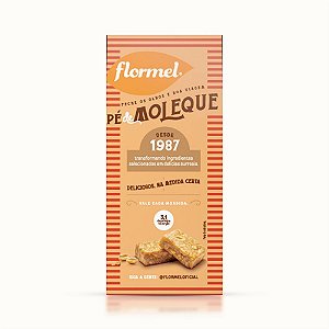 Pé de Moleque Zero (Display c/ 3 unid. 20g) Flormel