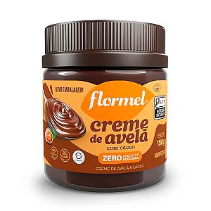 Creme de Avelã com Cacau Zero Açúcar (150g) Flormel