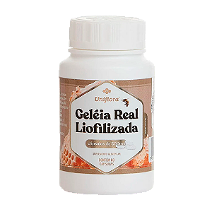 Geleia Real Liofilizada (60 cápsulas) - Uniflora