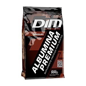 Albumina Premium - Chocolate (500g) Dim Suplementos