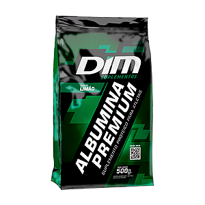 Albumina Premium - Limão (500g) Dim Suplementos