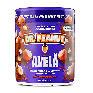 Pasta de Amendoim Gourmet 600g Avelã - Dr Peanut