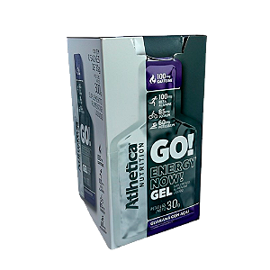 Go! Energy Now Gel (Display 10 sachês de 30g) - Atlhetica Nutrition