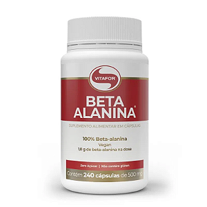 Beta Alanina 240 Cápsulas - Vitafor