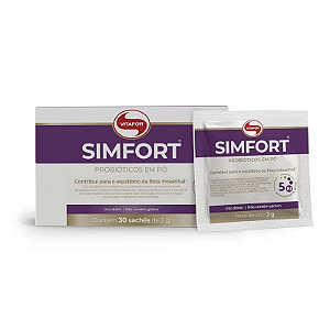 Simfort Probióticos em Pó 30sachês x 2g - Vitafor