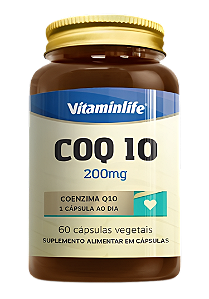 Coenzima Q10 200mg 60 cápsulas - Vitaminlife
