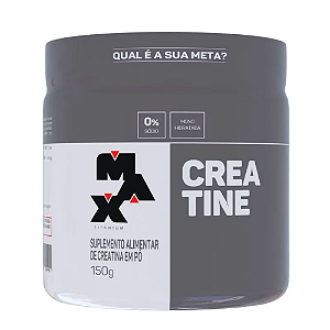 Creatina Monohidratada 150g - Max Titanium