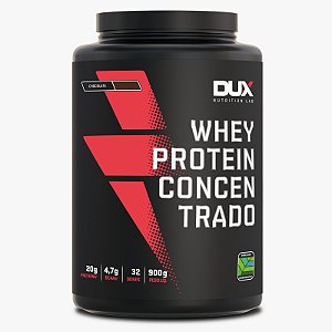 Whey Protein Concentrado Pote 900g Chocolate - Dux