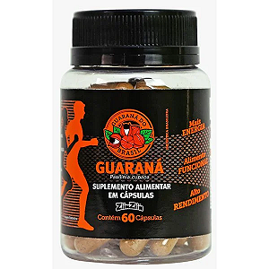 Guaraná Frasco 60 Cápsulas - Ziin Ziin