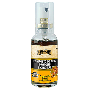 Spray de Própolis com Gengibre 30ml - Ziin Ziin