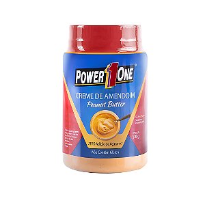 Creme de Amendoim 500g Sabor Peanut Butter - Power One