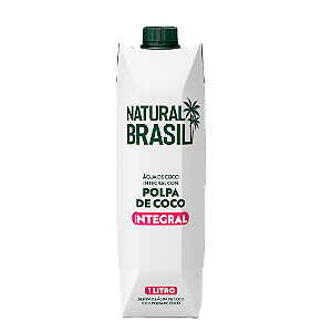 Poupa de Coco Integral 1 Litro - Natural Brasil