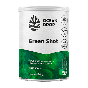 Green Shot Sabor Abacaxi 180g - Ocean Drop