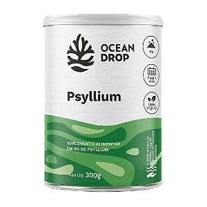Psyllium em Pó Sem Sabor 300g - Ocean Drop