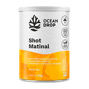 Shot Matinal em Pó Sabor Limão 150g - Ocean Drop