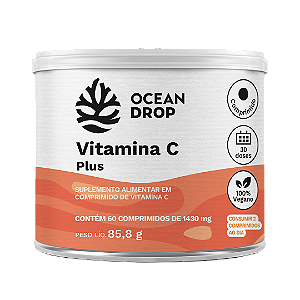Vitamina C Plus 1430mg 60 Comprimidos - Ocean Drop