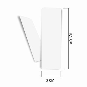 Lacre de Segurança BRANCO SEM IMPRESSÃO com 1.000un