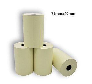 Bobina de Cupom Fiscal 80x40 (79x40) Caixa com 30 rolinhos