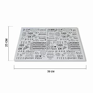 Papel Bandeja 25x38 PIZZA c/1000