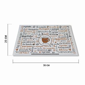 Papel Bandeja 25x38 CAFÉ c/1000