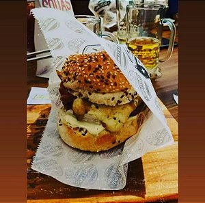 Saquinho de Hamburguer Aberto PH2 Lateral 17x16cm c/500 Estampa Genérica