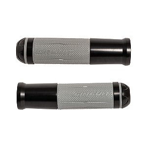 Manopla Circuit Silverstone Cinza/preto