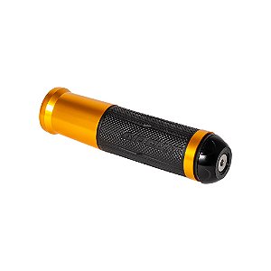 Manopla Circuit Silverstone Preto/dourado