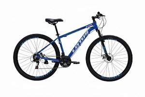 Bicicleta Cairu Aro 29 Lotus CXR 17.5 21V Alumínio Azul E Branco
