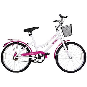 Bicicleta Cairu Aro 20 Princess Cesta