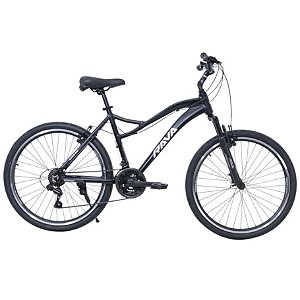 Bicicleta JPP Rava Bolt Aro 26 21 Velocidades Shimano Preto E Cinza