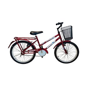 Bicicleta Sami Aro 20 Lady Vermelha