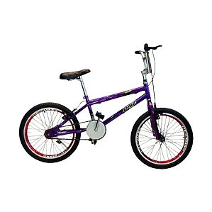 Bicicleta DNZ Aro 20 Cross Freestyle Violeta