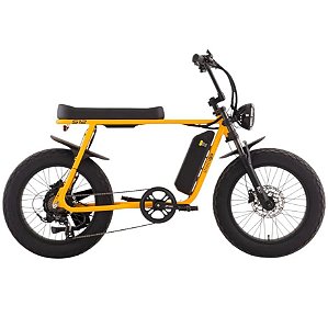 Bicicleta Elétrica Streetgo Aro 20 S12 750Wh Bike Amarela