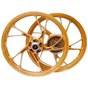 Aro Liga Leve BHD Titan 160 2015 A 2024 Freio A Disco Mod Pé Galinha Dourado