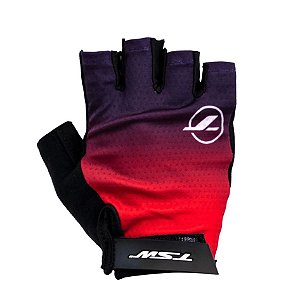 Luva MTB Ciclista JPP X-Time DM 03 Violeta E Preto P