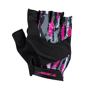 Luva MTB Ciclista JPP TSW DM 06 Preto E Rosa M