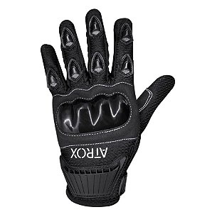 Luva Para Ciclista Atrox Extreme Tech Preto GG