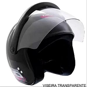 Capacete Gow Interlagos Open 300 Preto 56