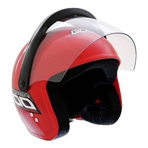 Capacete GOW Interlagos Open 300 Vermelho 56