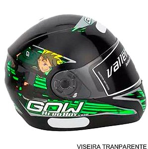 CAPACETE INFANTIL HERO BOY 54 PTO/VERD - GOW