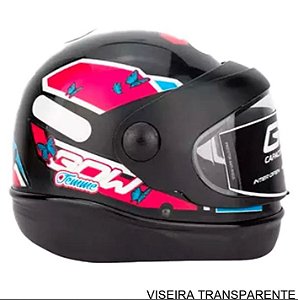 Capacete Gow Interlagos Preto 56