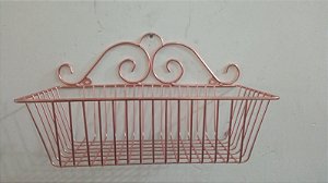 Fruteira De Parede Rose Gold 40x20