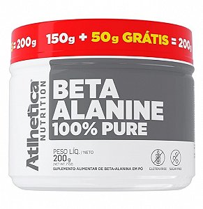 BETA ALANINE 100% PURE (150G) + 50G GRÁTIS (200G)